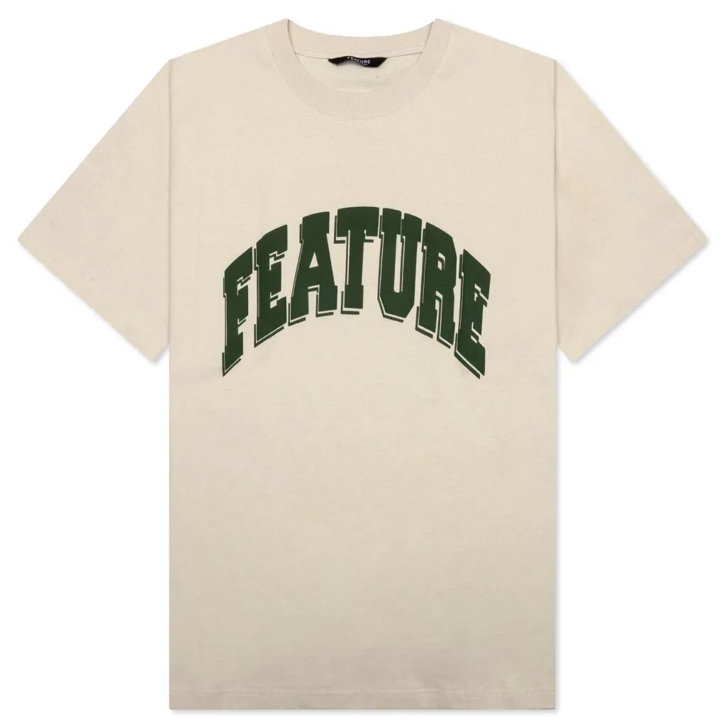 Collegiate Arch Tee - Oatmeal