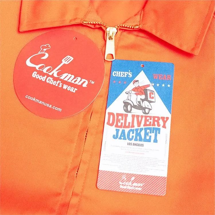 Cookman Delivery Jacket - Orange