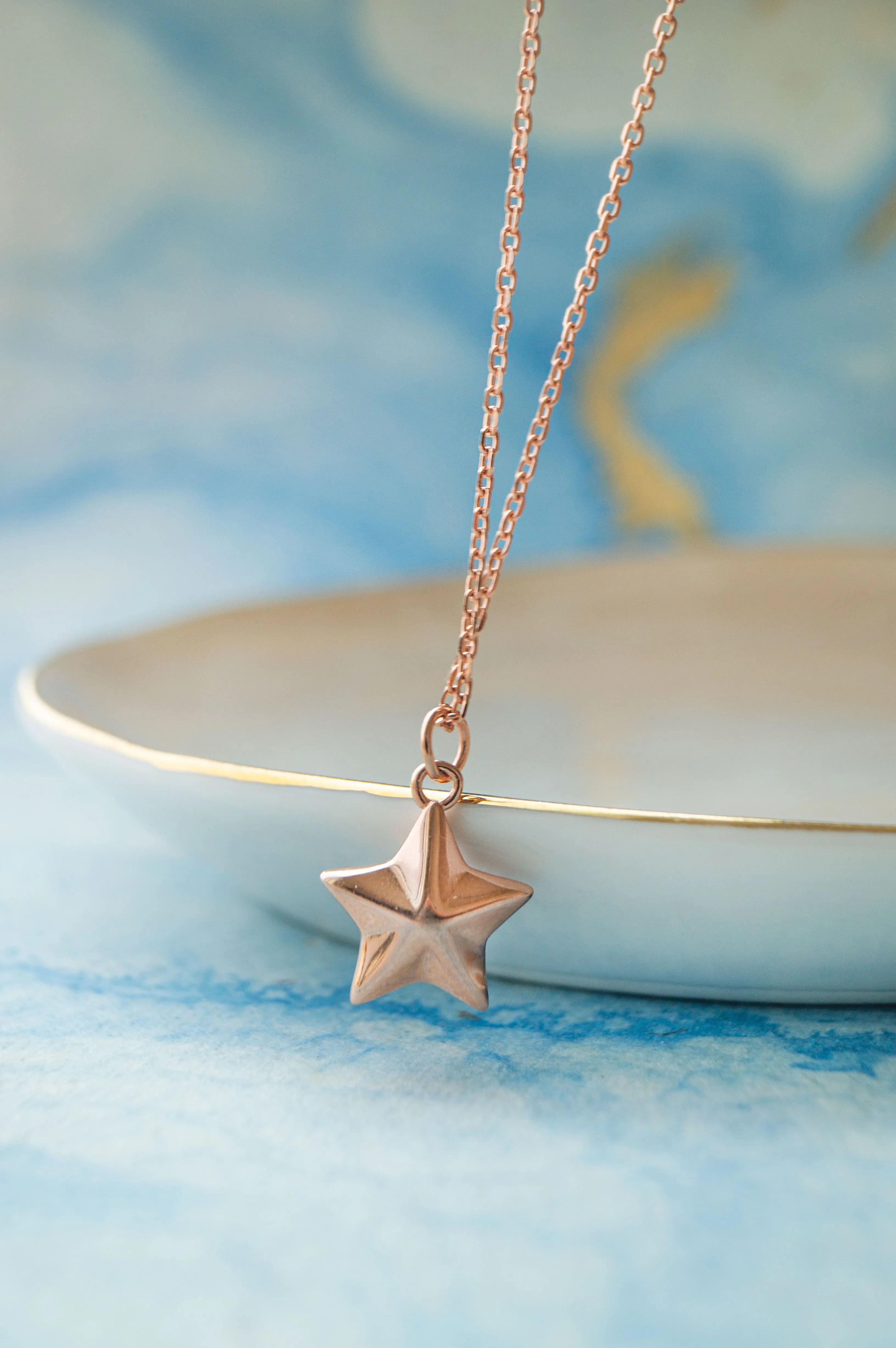 Cool Star Sterling Silver Chain Necklace