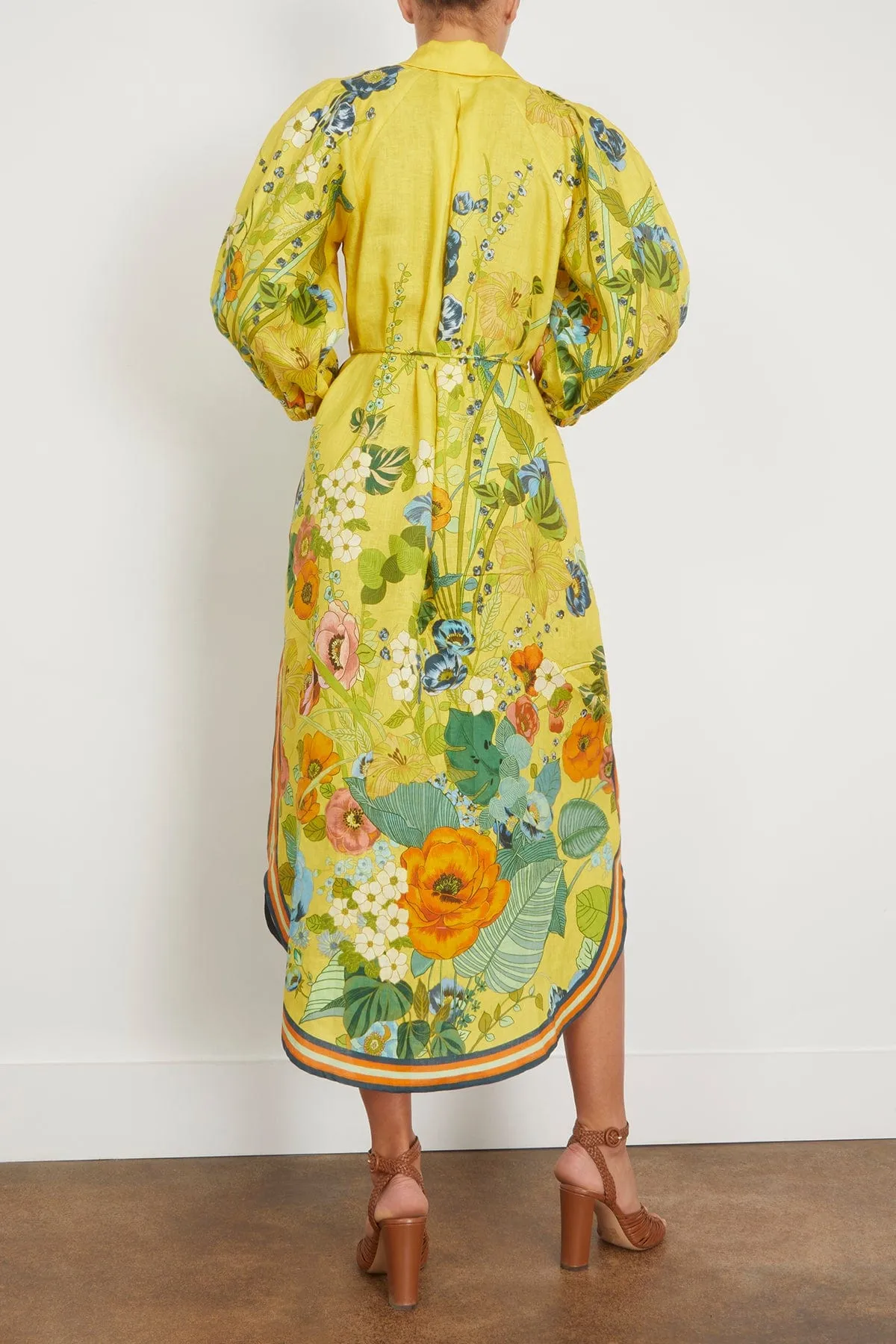 Cresida Shirtdress in Yellow