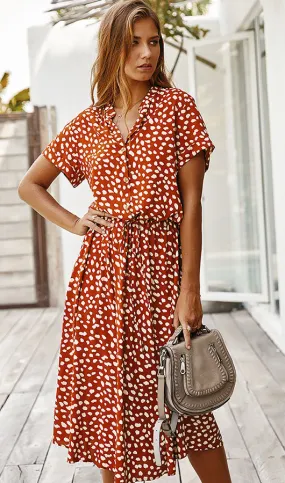 Dots Print Dress