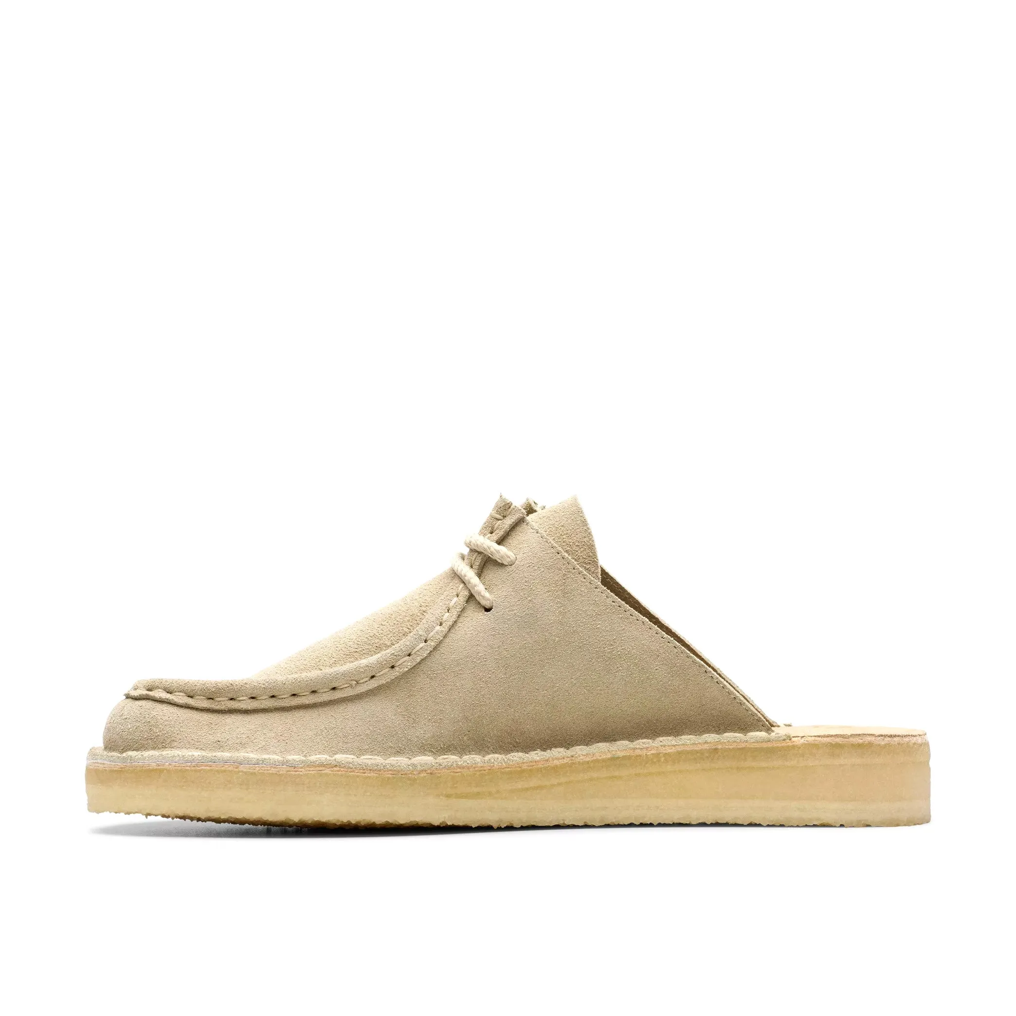 DSRTNOMAD MULE PALE GREY SUEDE