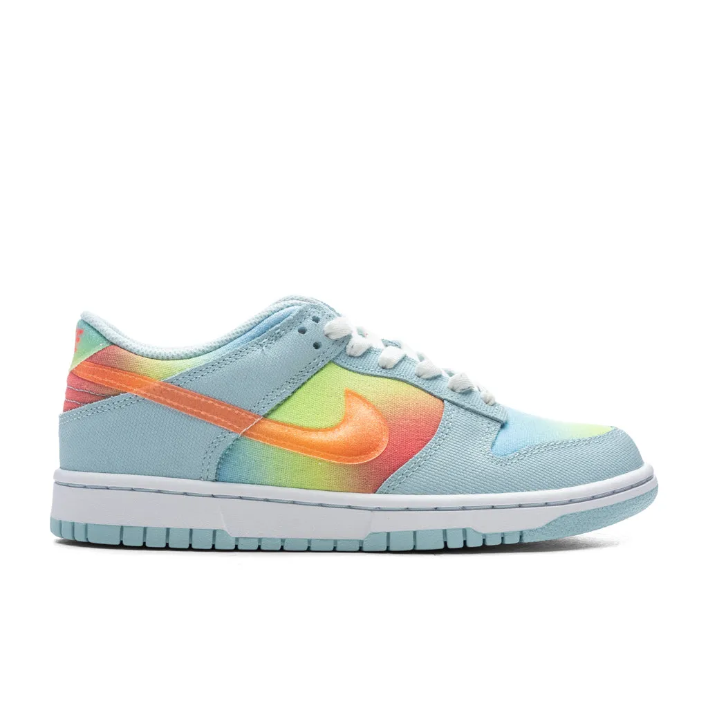 Dunk Low (GS) - Glacier Blue/Total Orange/Light Lemon Twist