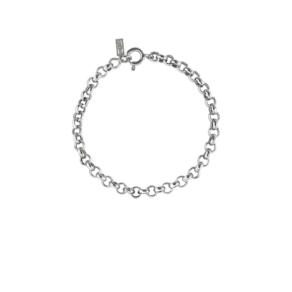 Fingerprints Silver Life Bracelet