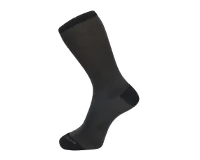 Fortis Green Men's Socks in Black Fine Stripes