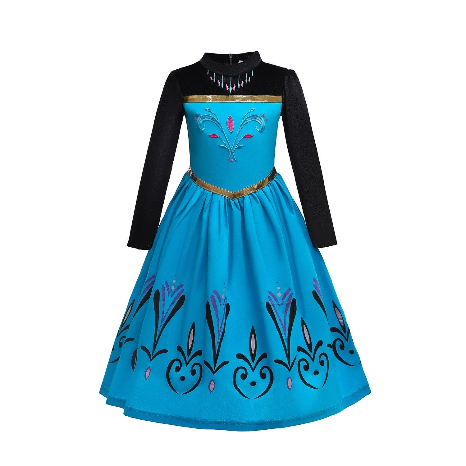 Frozen Princess Anna Inspired Costume Dress