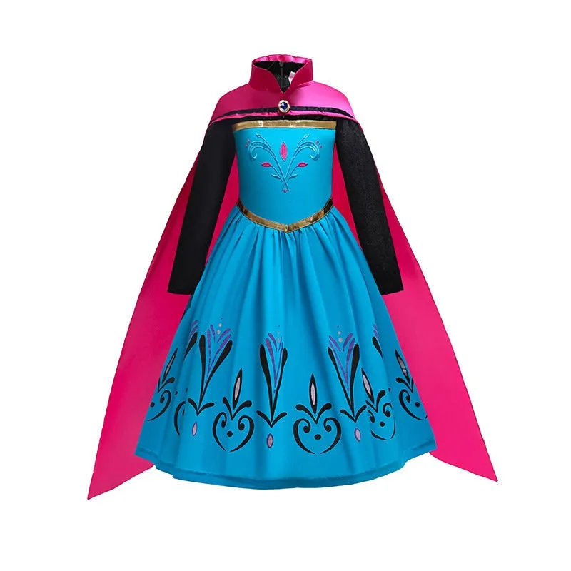 Frozen Princess Anna Inspired Costume Dress