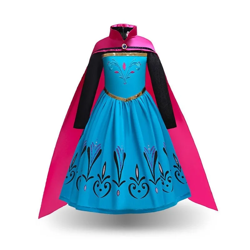 Frozen Princess Anna Inspired Costume Dress