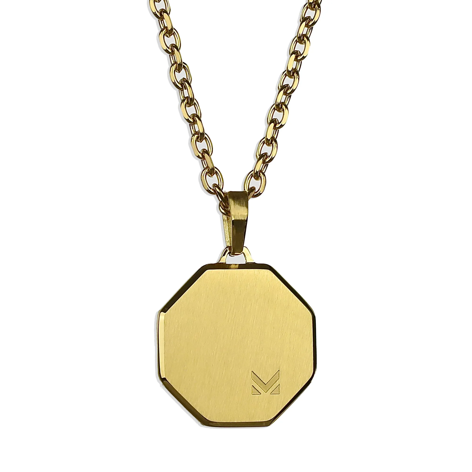 Glyph Octad Necklace - Gold