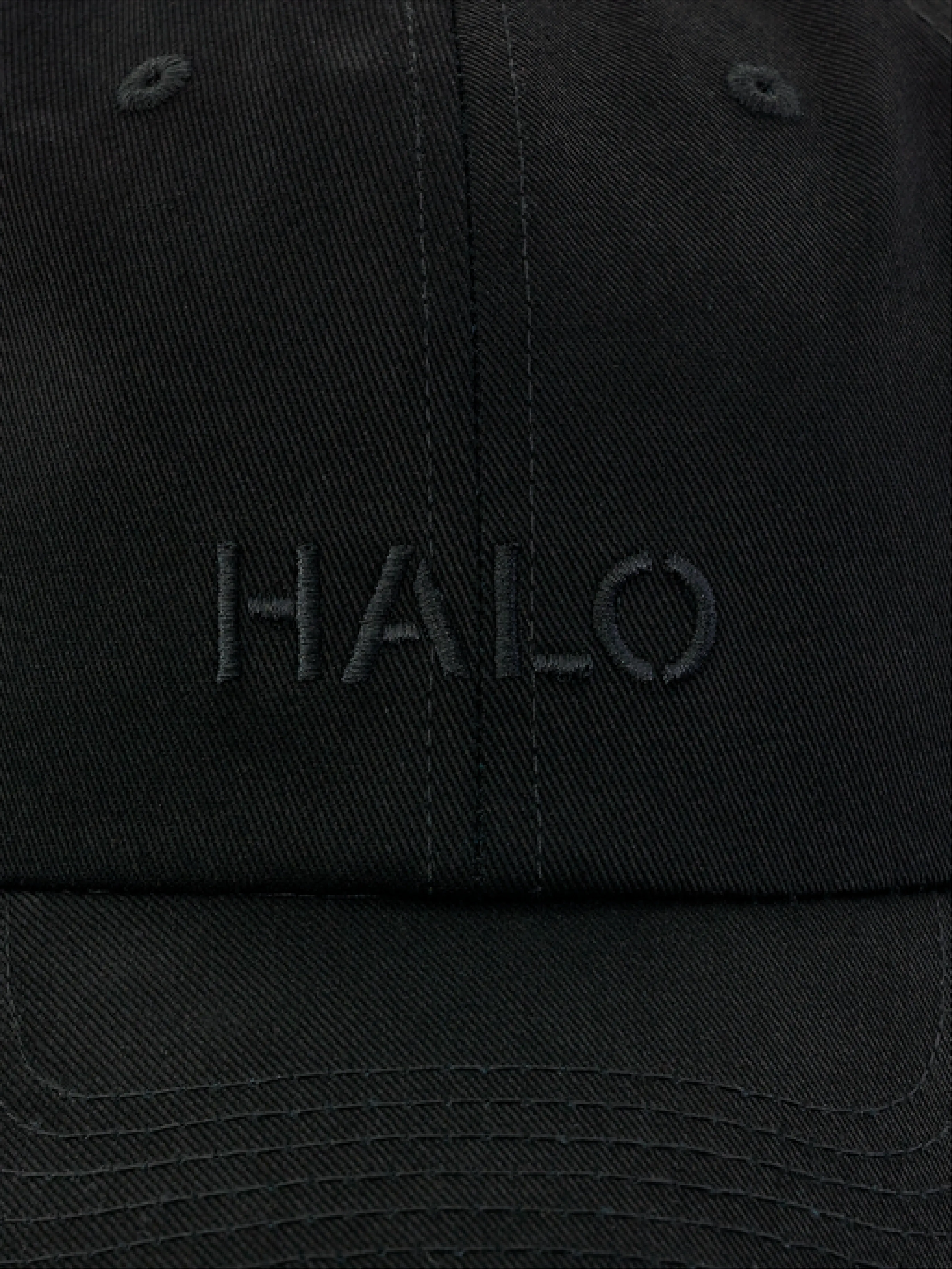 HALO Canvas Cap Black