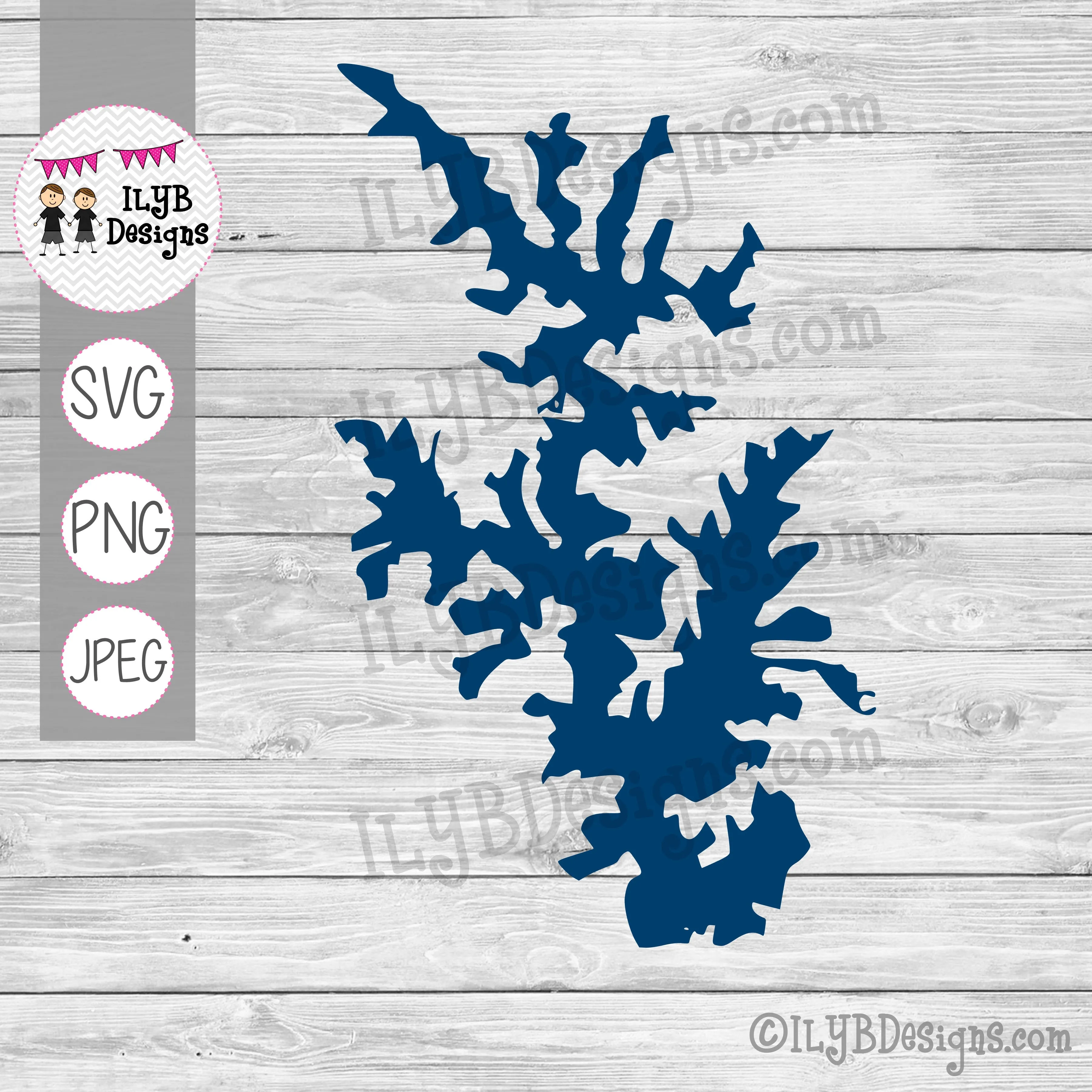 Hooked on Lake Norman SVG, PNG, JPEG Printable Files