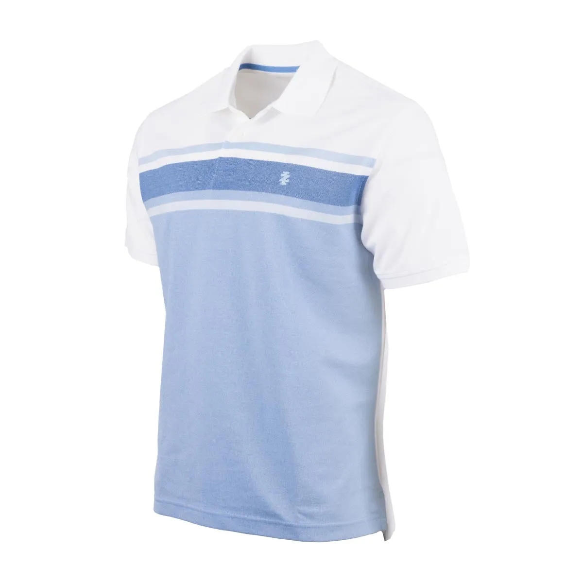 IZOD Men's Advanced Perforated Stripe Polo