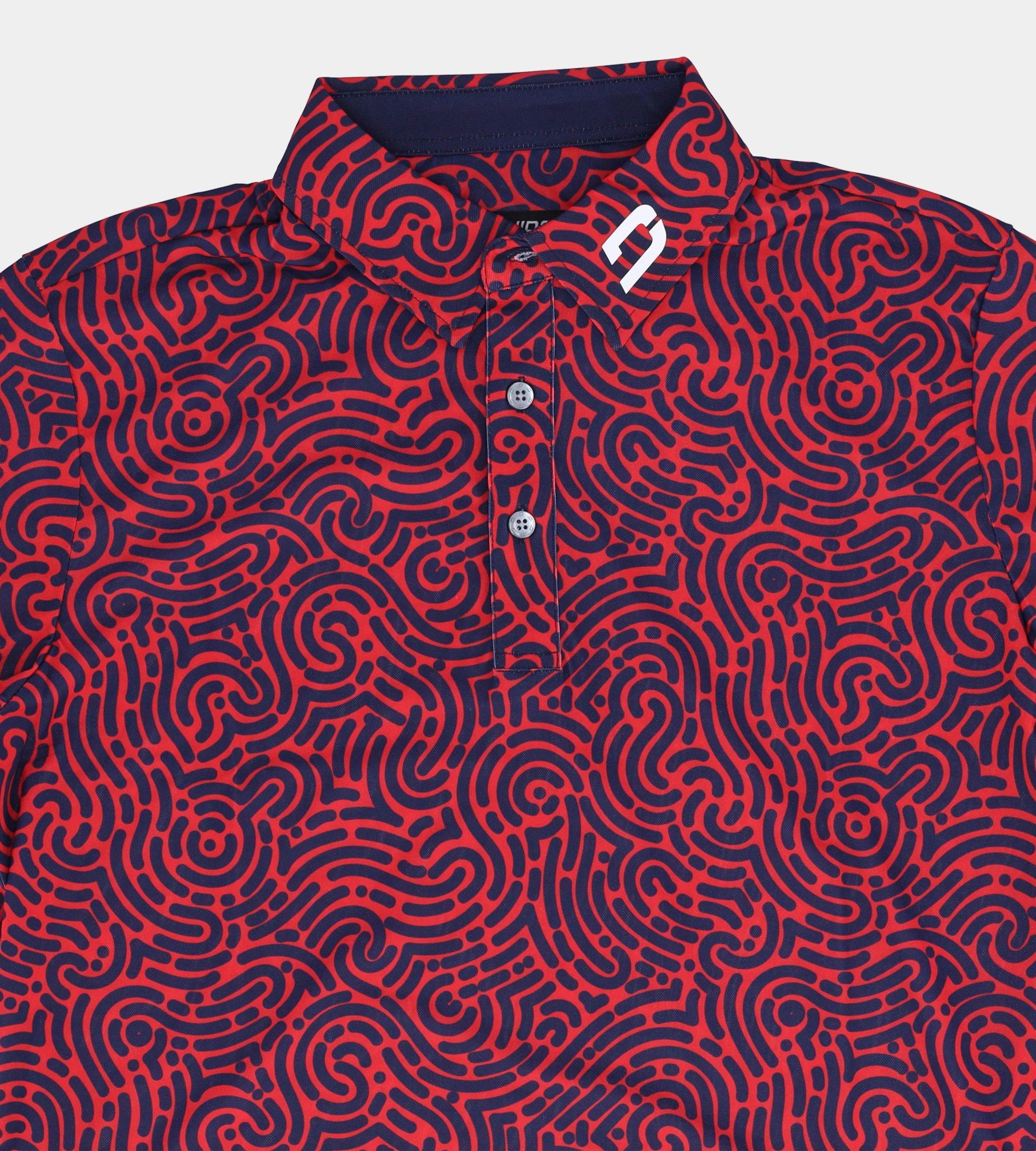 JUMBLE POLO - RED