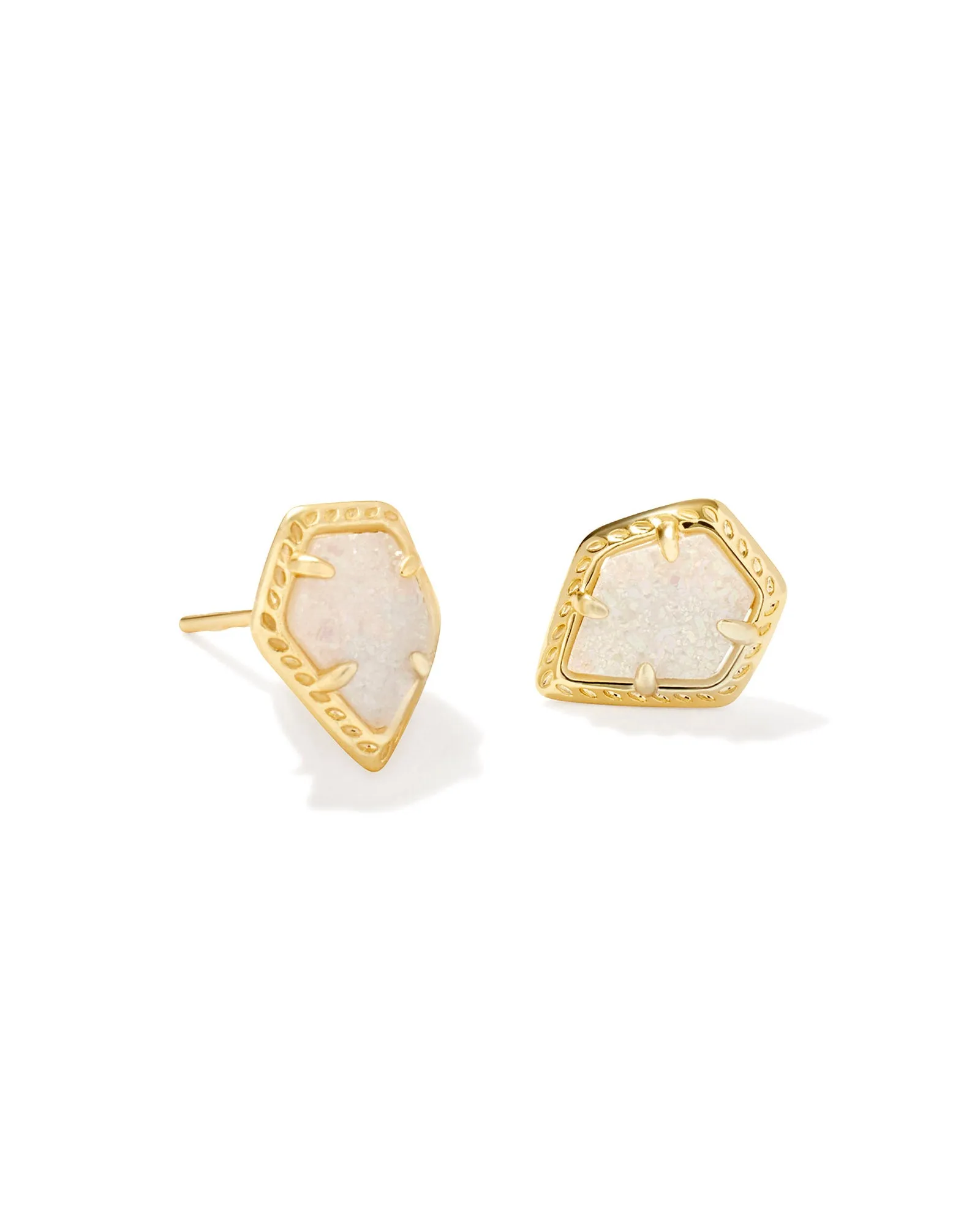 Kendra Scott Framed Tessa Earrings - Iridescent Drusy