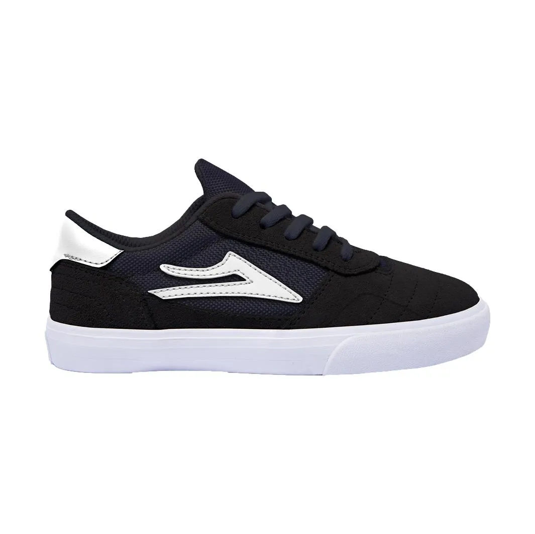 Lakai Kids Cambridge Black/White Suede