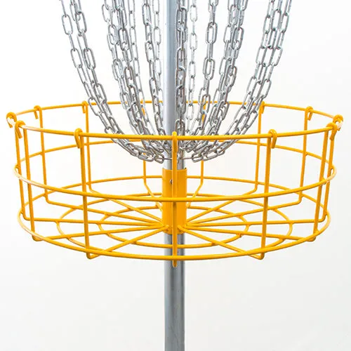 Latitude 64 Competition Basket Portable & Permanent Yellow