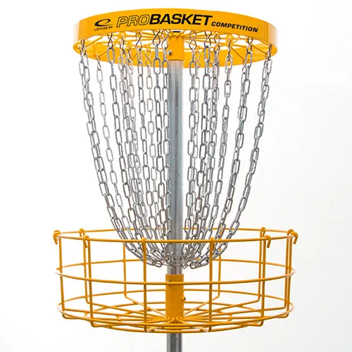 Latitude 64 Competition Basket Portable & Permanent Yellow