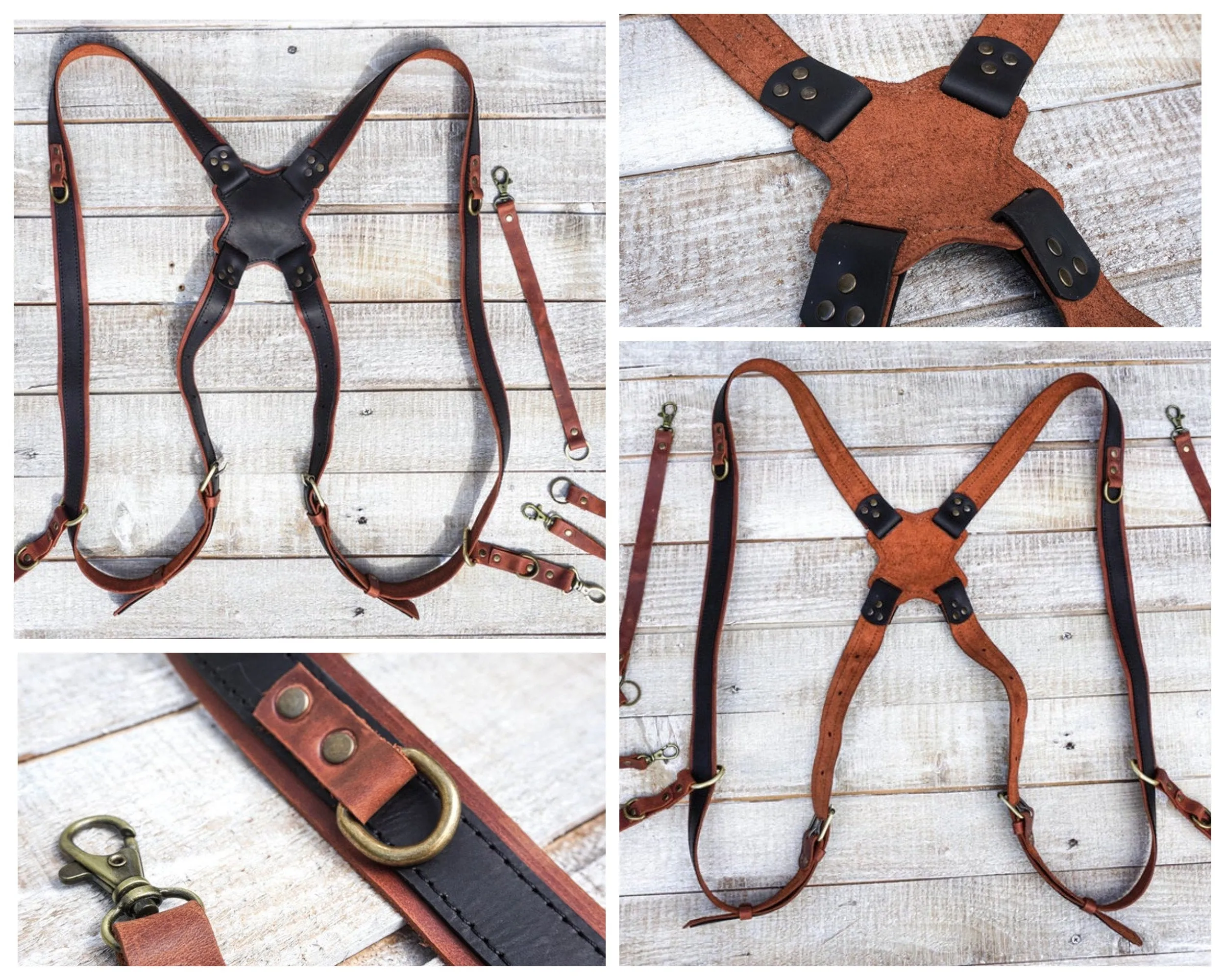 Leather Camera Harness for Photographer