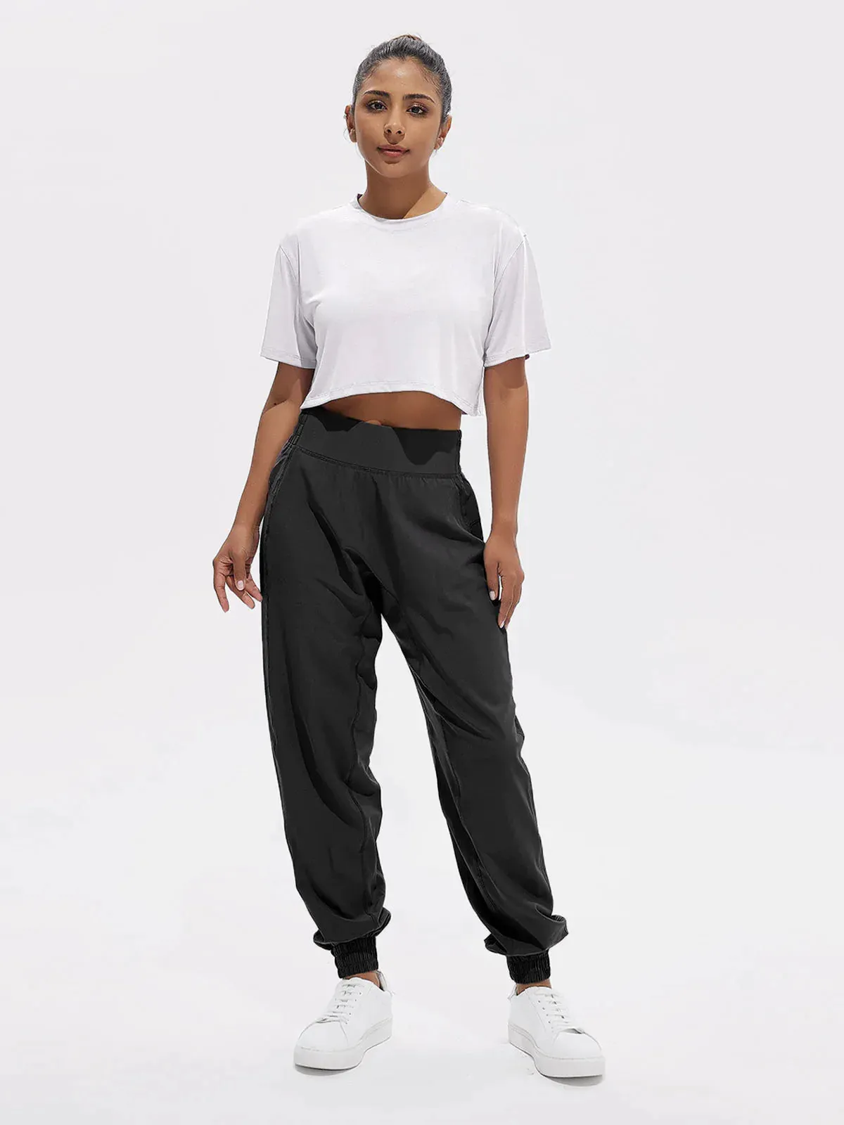 Lightweight Quick Dry High Waist Jogger