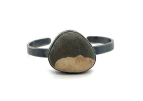 Lined Rock Cuff Bracelet