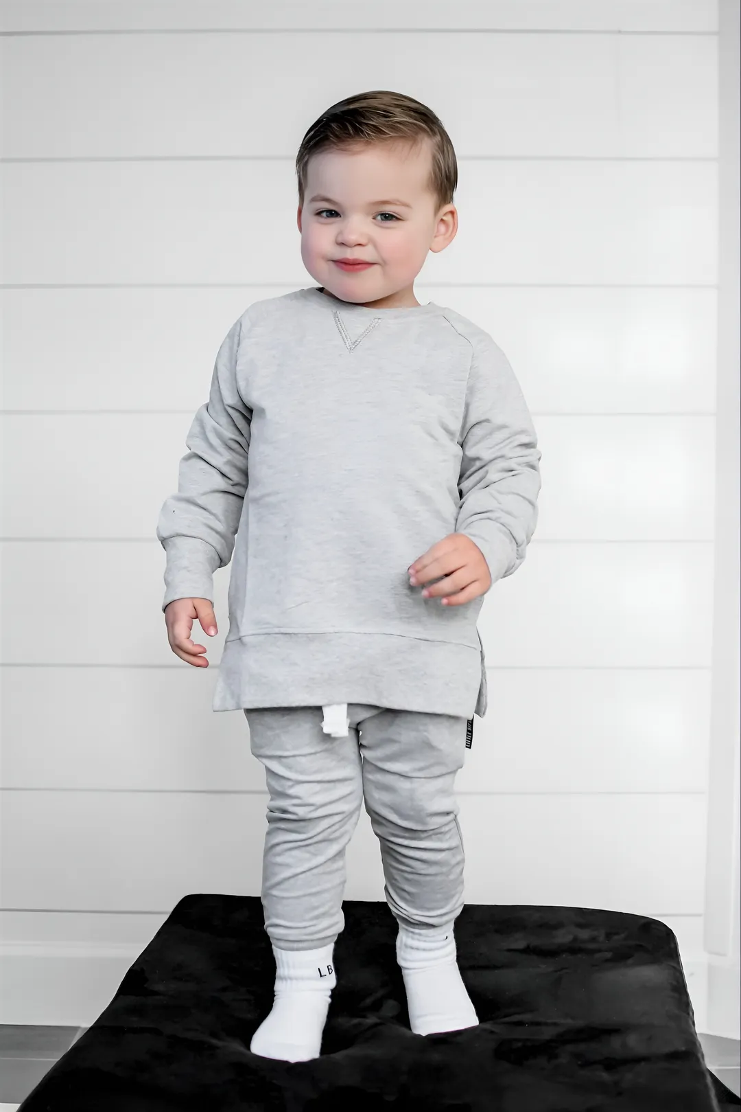 Little Bipsy Pullover - Grey