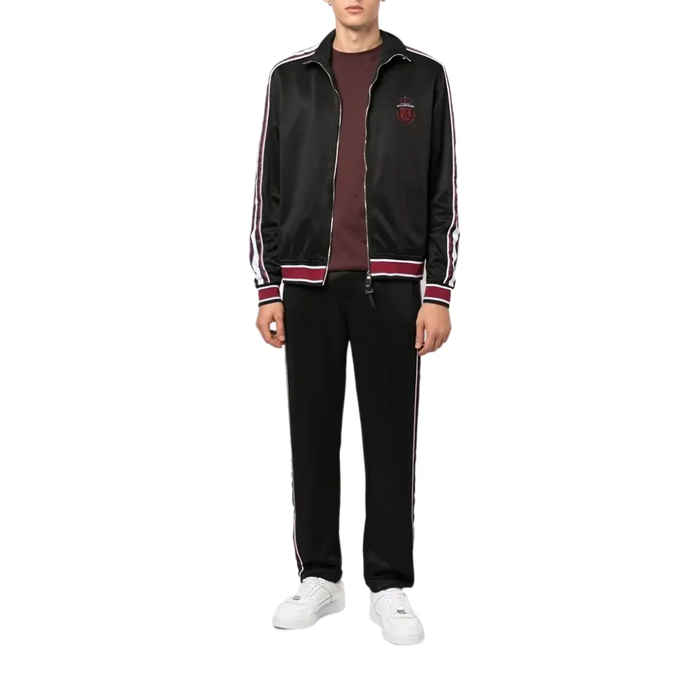 Logo-Patch Side-Stripe Tracksuit