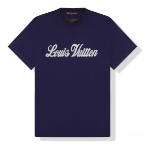 Louis Vuitton Knit Graphic Blue T Shirt