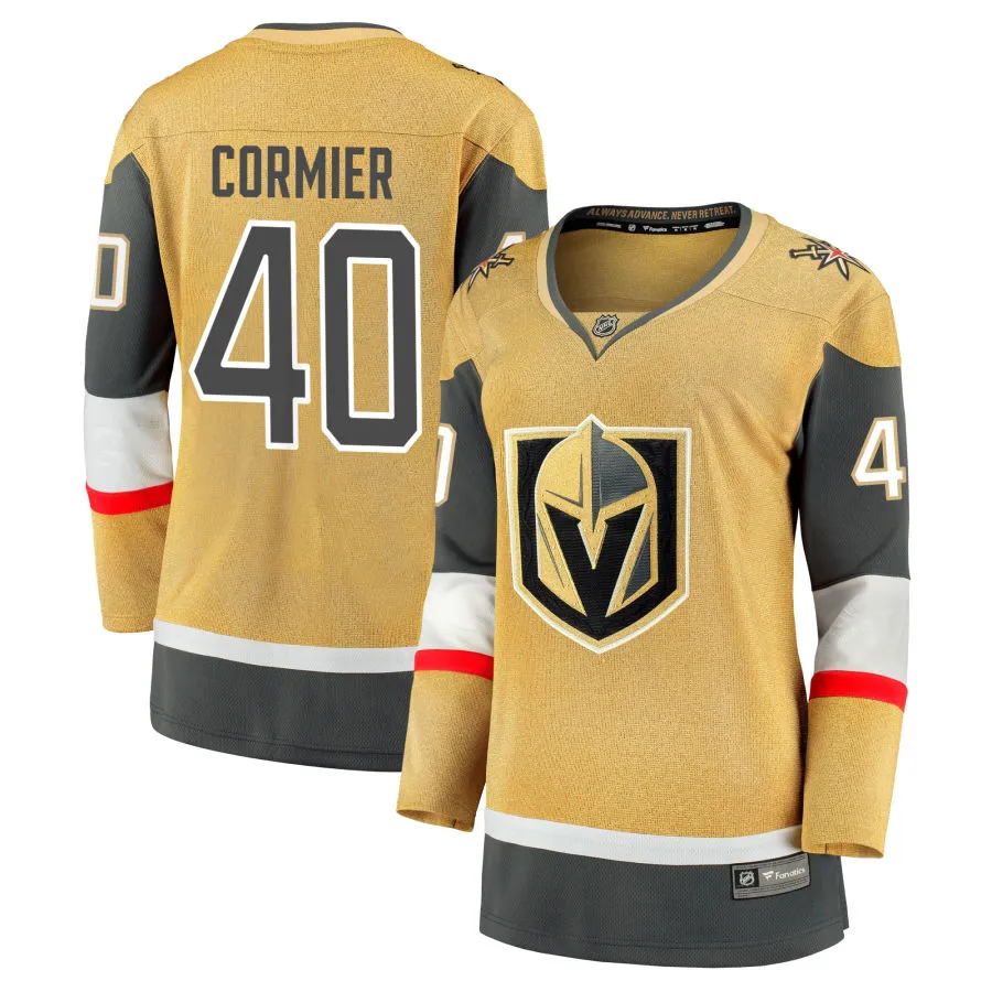 Lukas Cormier  Vegas Golden Knights Fanatics Branded Women's Home Breakaway Jersey -