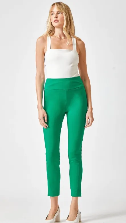 Magic High Waisted Skinny Pant - Kelly Green