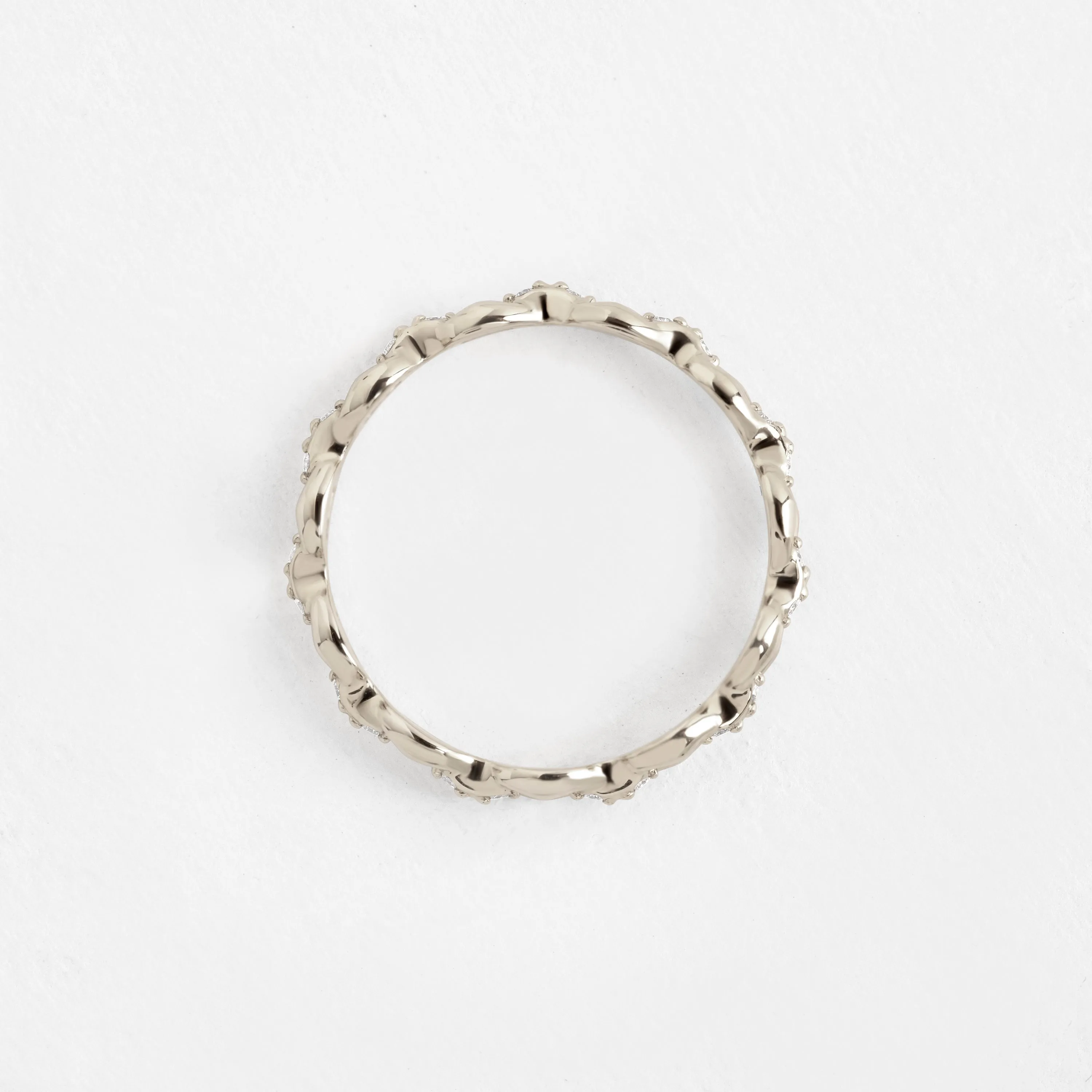 Mariner Chain Ring with Diamonds - In Stock