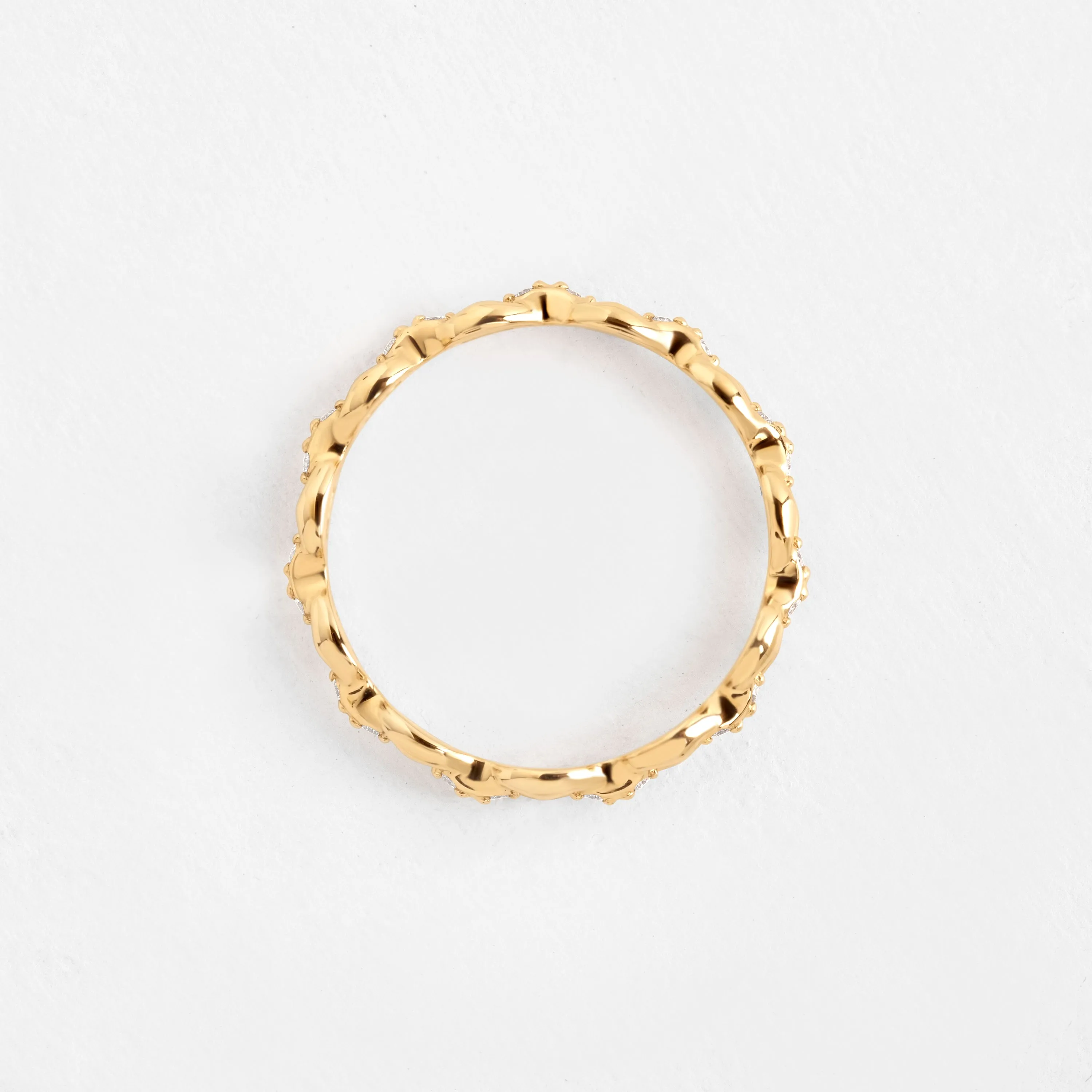 Mariner Chain Ring with Diamonds - In Stock