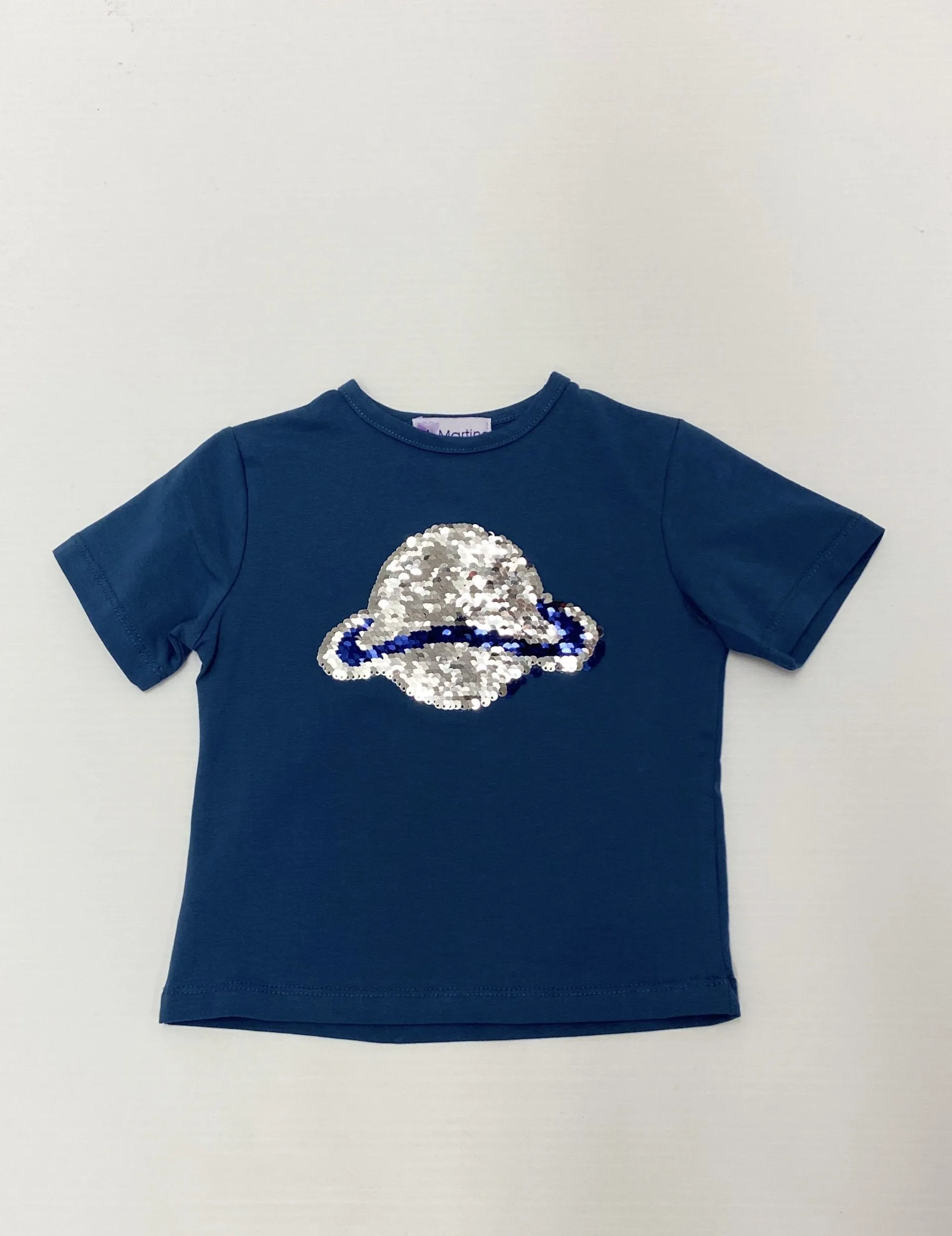 MARTINO - Sequin planet T-Shirt - Short