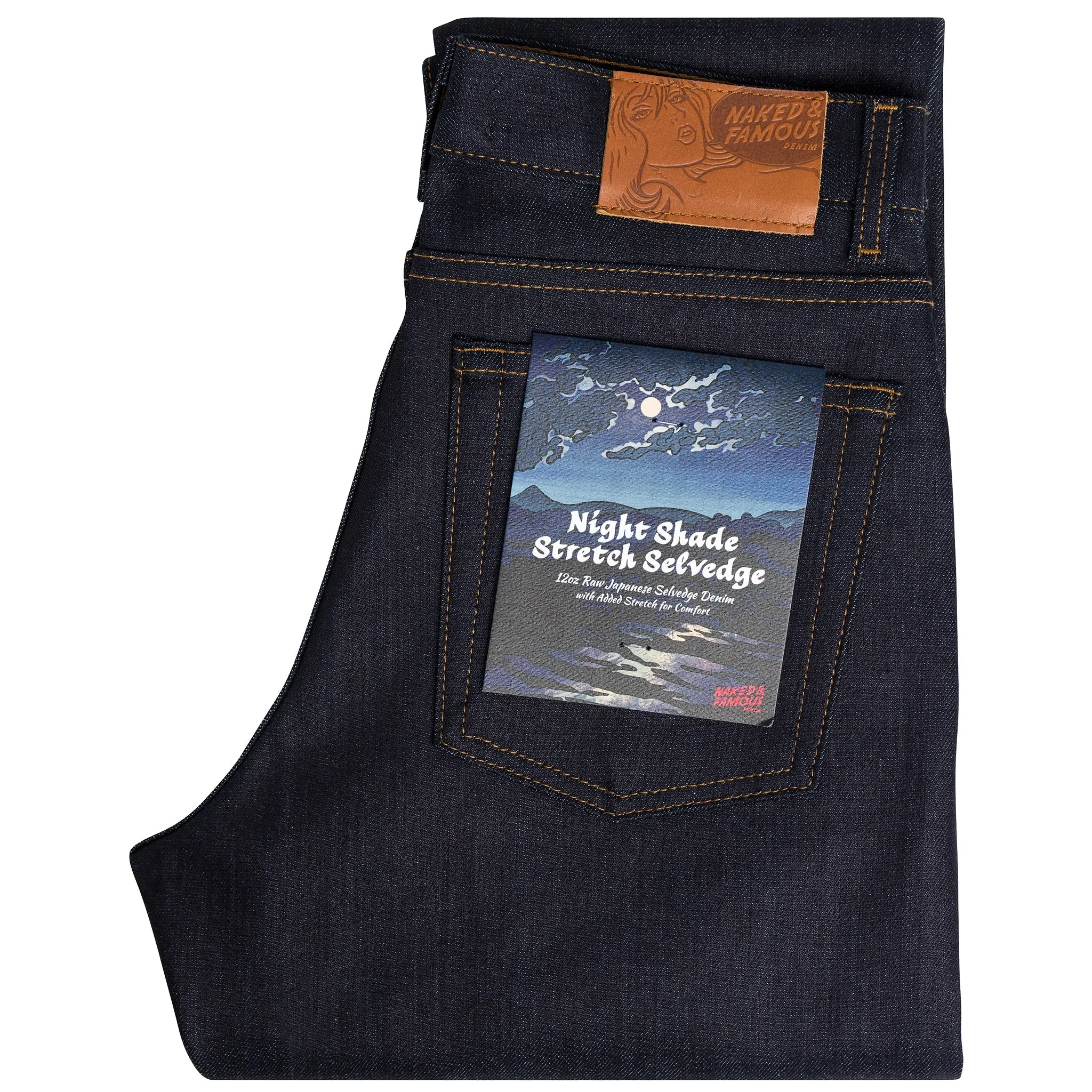 Max - Nightshade Stretch Selvedge