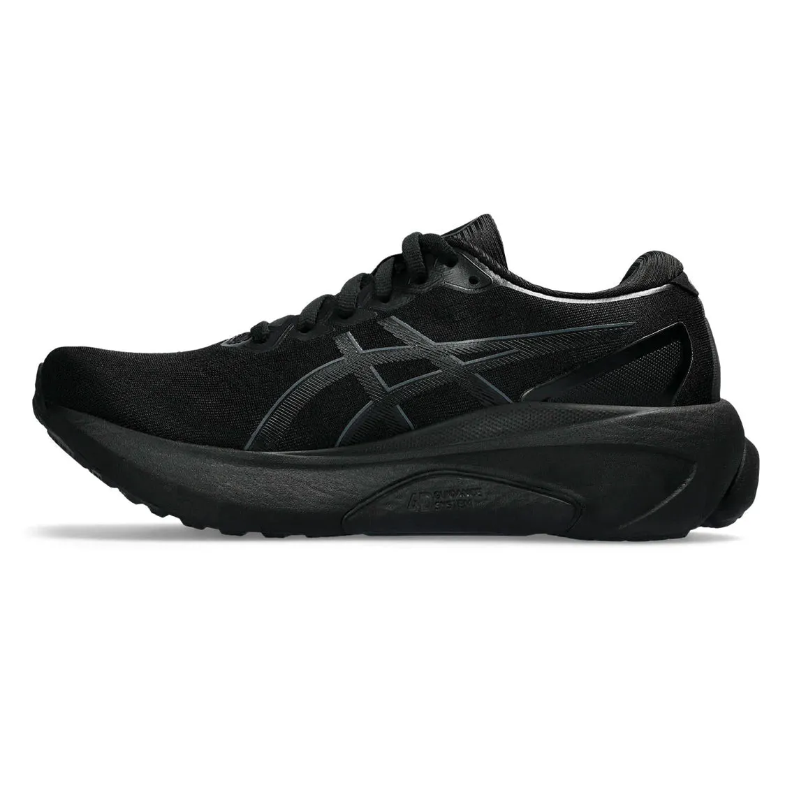 Mens ASICS GEL-Kayano 30 - Black / Black