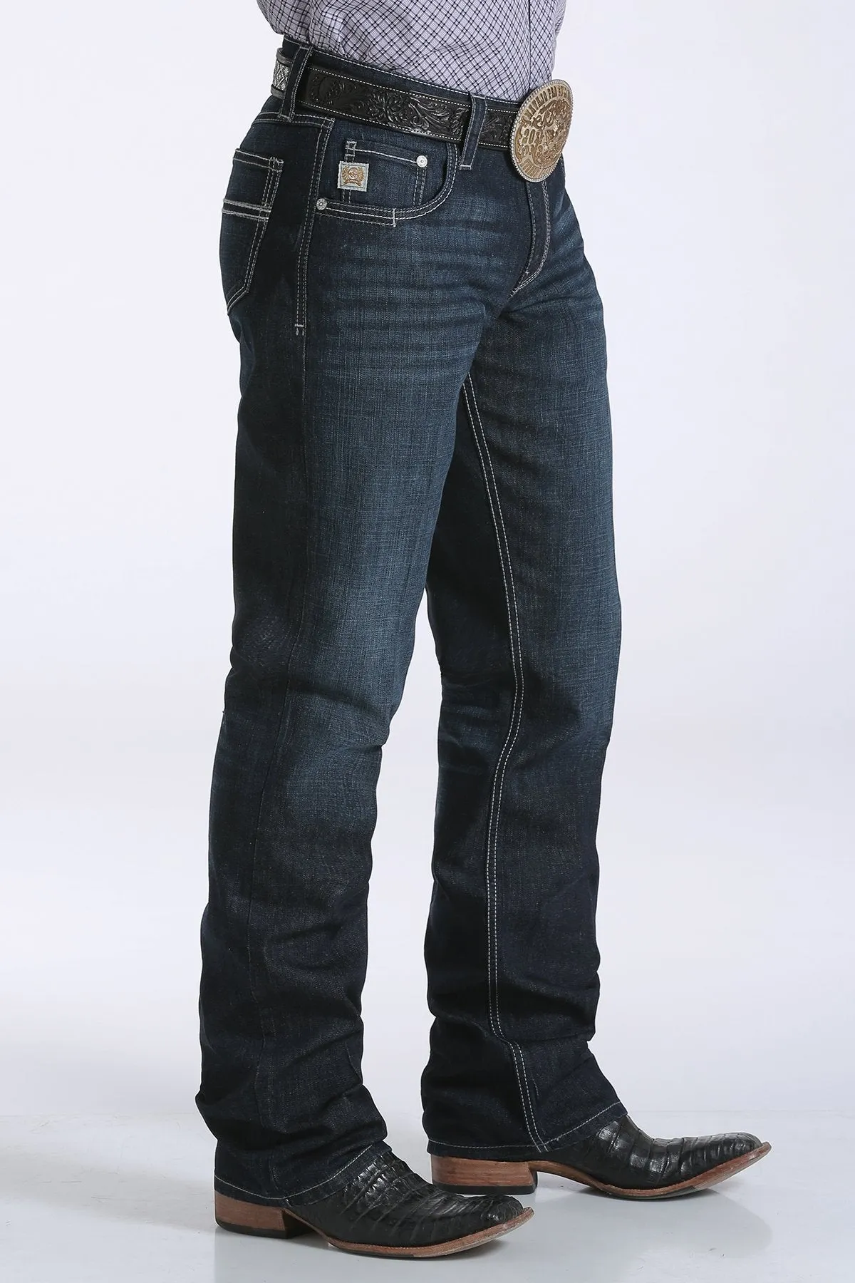 Men's Cinch Carter 2.4 Performance Dark Rinse Denim Jean*