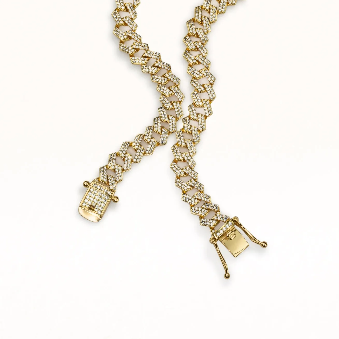 Men's Iced Prong Cuban Chain