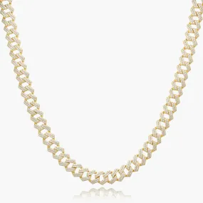 Men's Iced Prong Cuban Chain