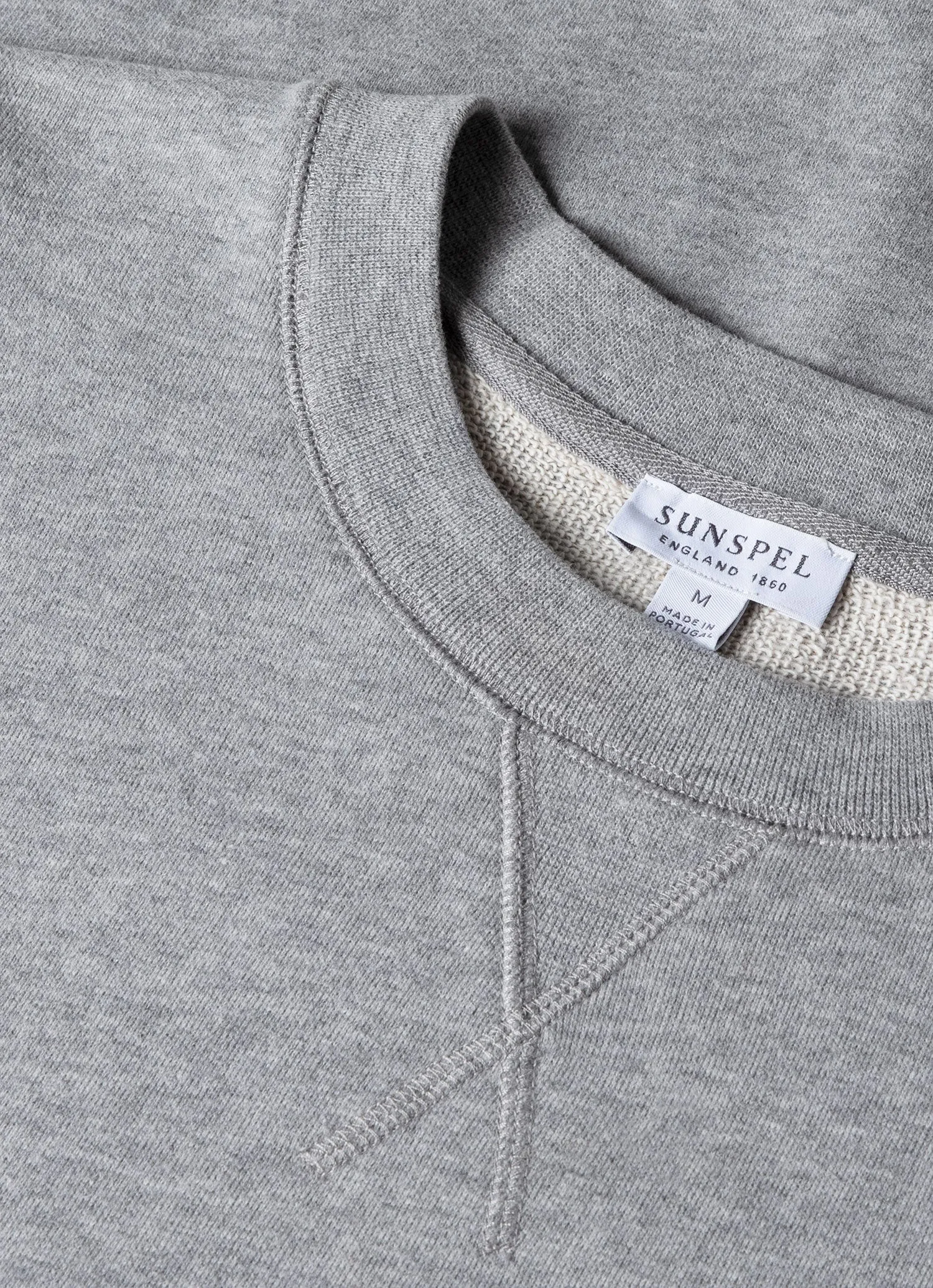 Men's Loopback Sweatshirt in Grey Melange