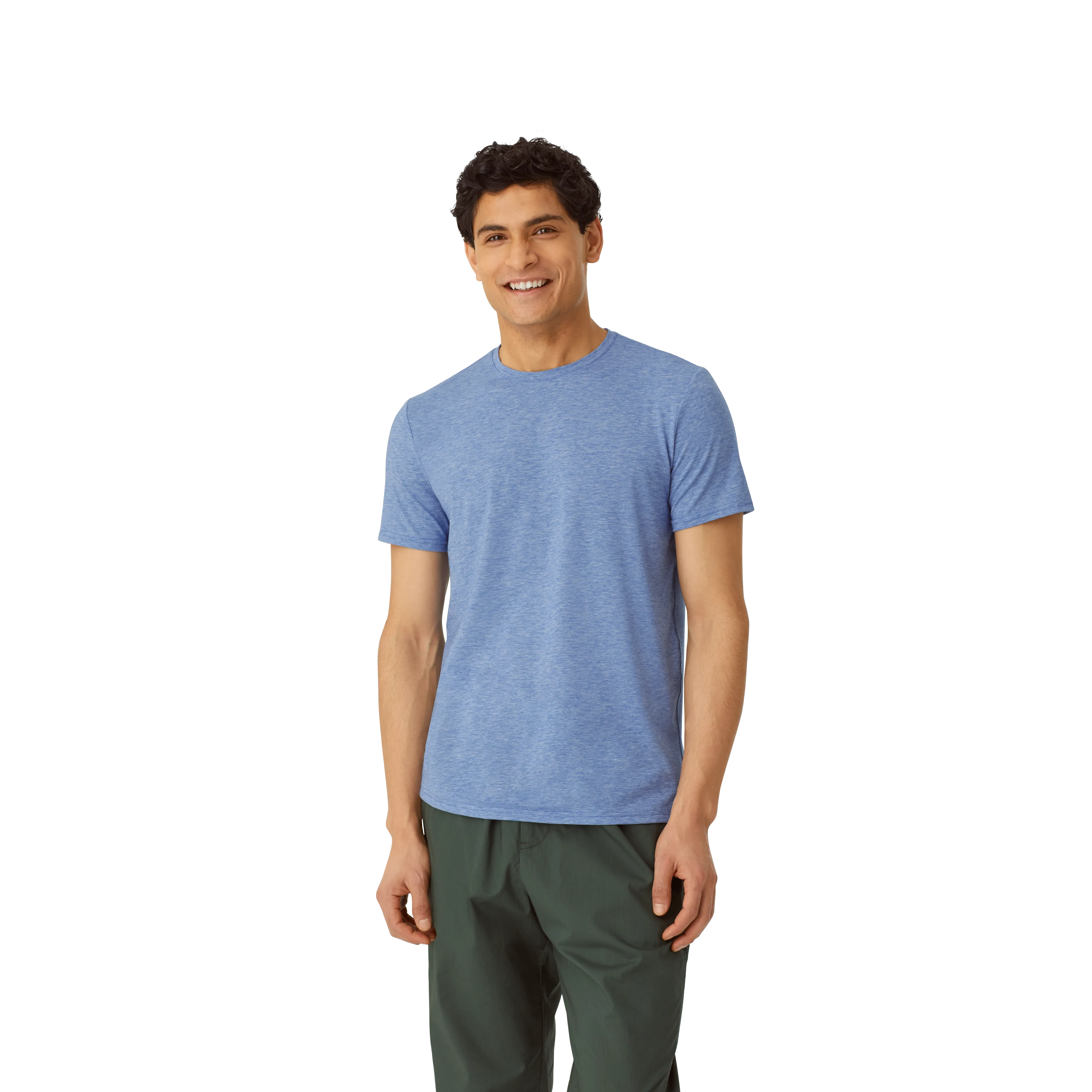 Men's Soft Tech Crew Neck T-Shirt