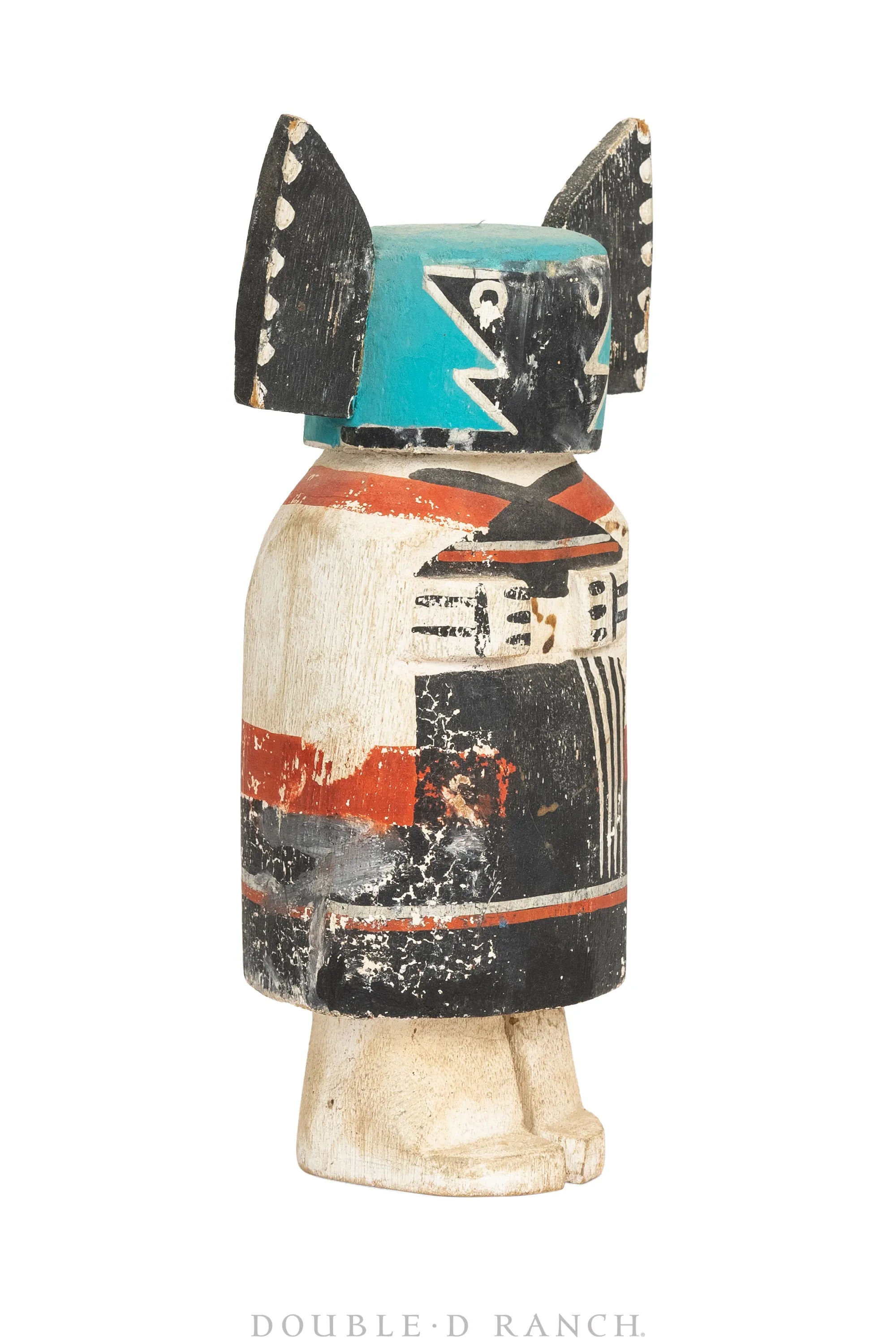 Miscellaneous, Kachina, Crow Mother, Cottonwood, Vintage ‘50s, 131D