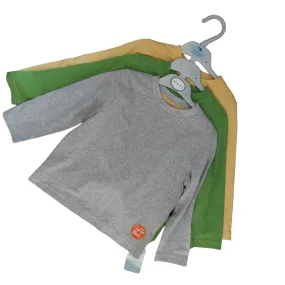 Mothercare Colored Long Sleeves Tees 3 Pieces Set (1.5 - 2 years) | Brand New |