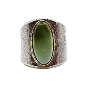 Natural Manassas Turquoise Ring - Size 9