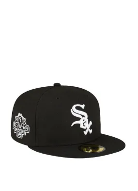 New Era 5950 Fitted CAP *SIDE PATCH* Chicago White Sox BLACK LABEL ASG BLK 60291268