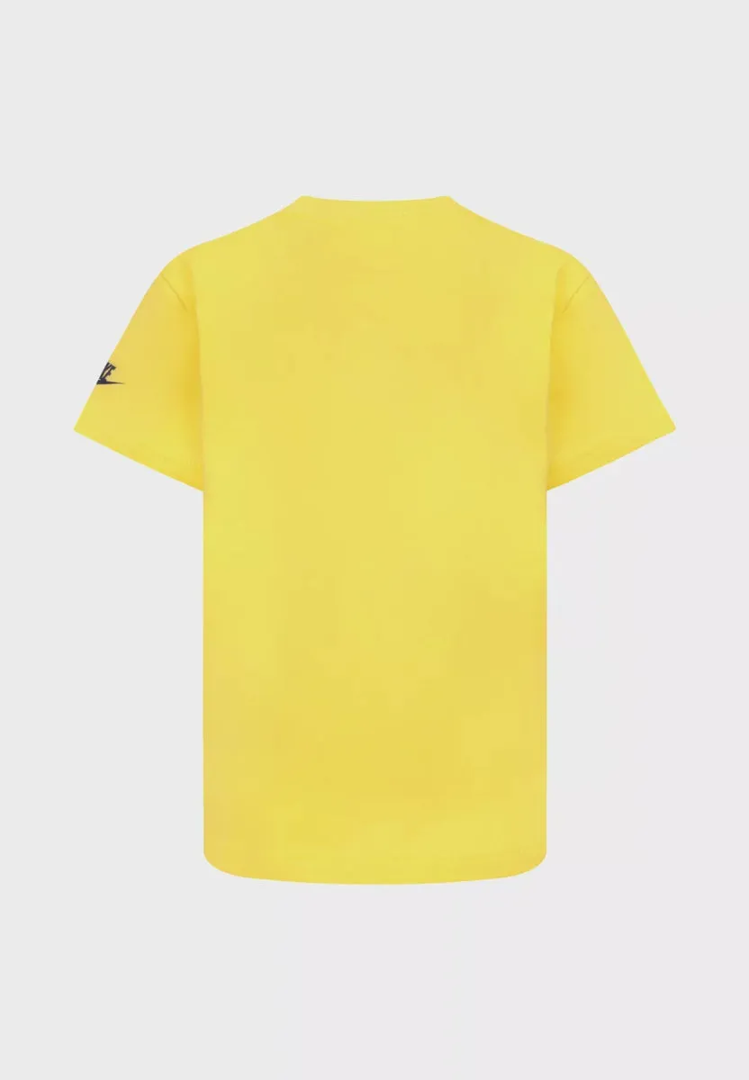 NIKE JUNIOR GRAVEL FUTURA YELLOW TEE