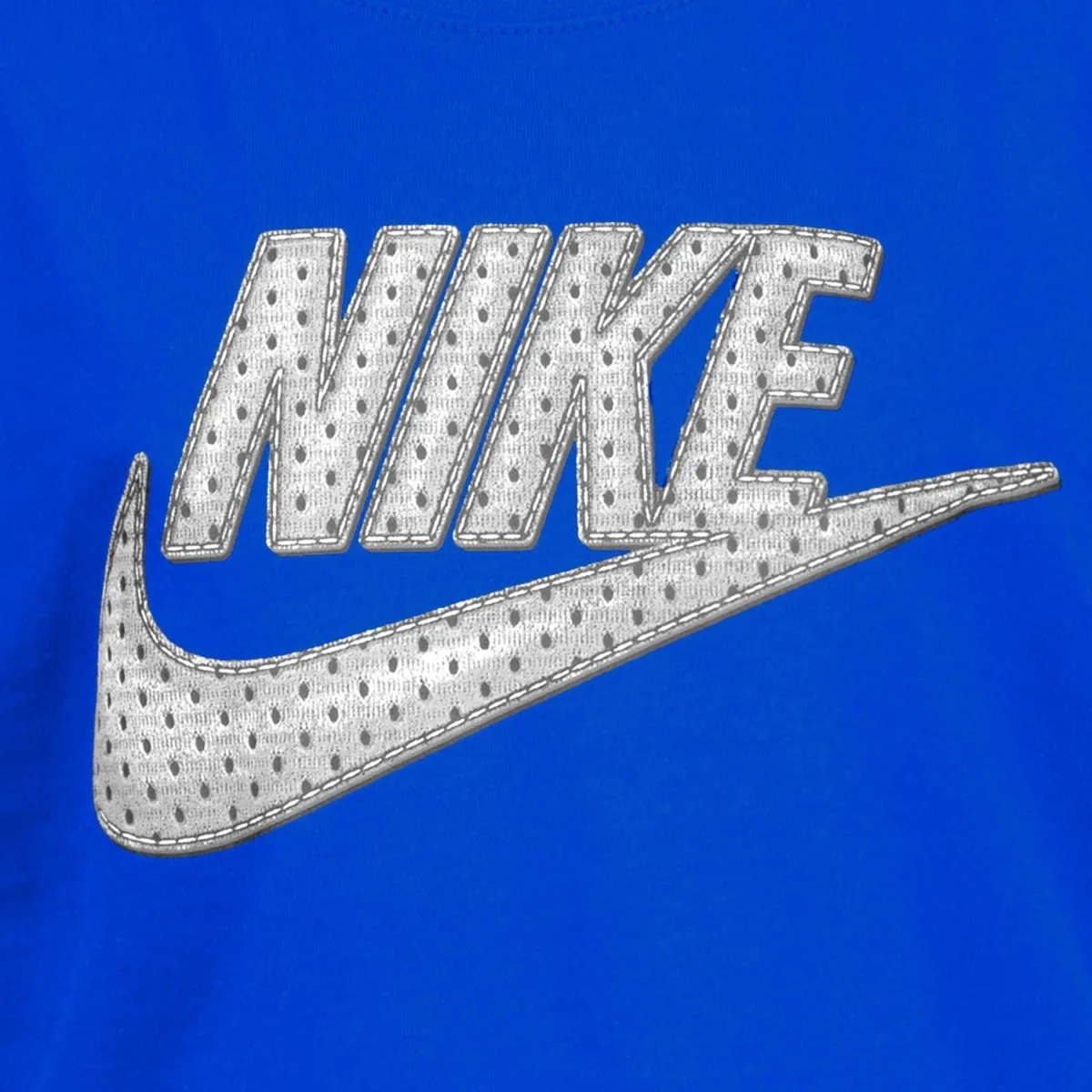 NIKE JUNIOR MESH FUTURA BLUE TEE