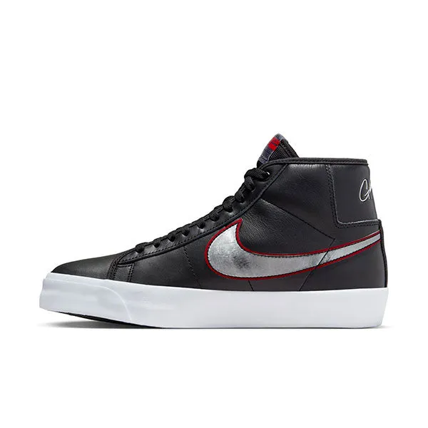 Nike SB Zoom Blazer Mid Pro GT Black/University Red/White/Metallic Silver