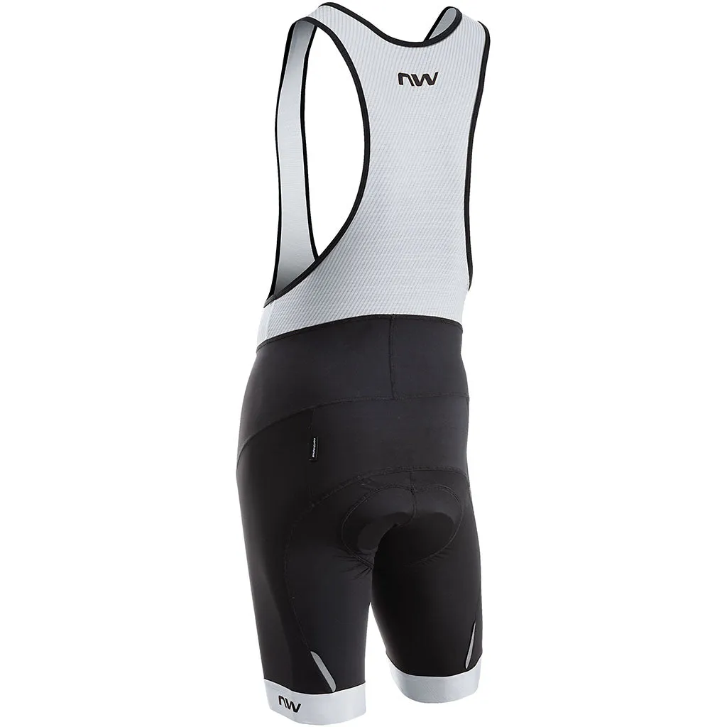 Northwave Force Evo Bibshorts - Black/Light Grey