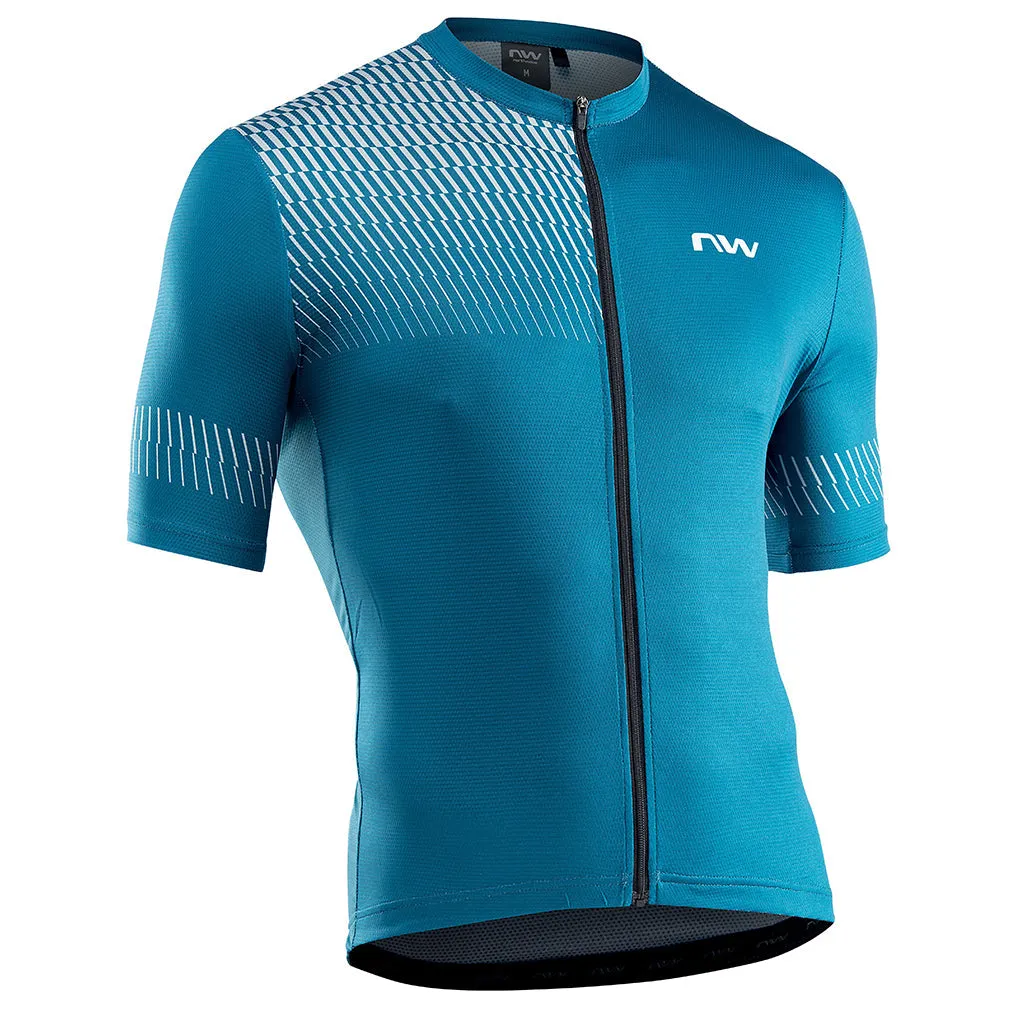 Northwave Origin Jersey - Blue/Grey