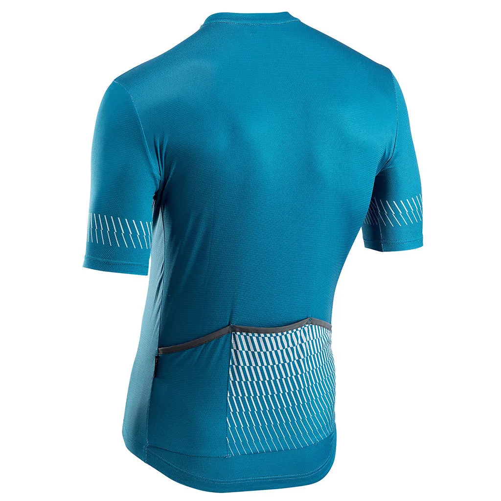 Northwave Origin Jersey - Blue/Grey