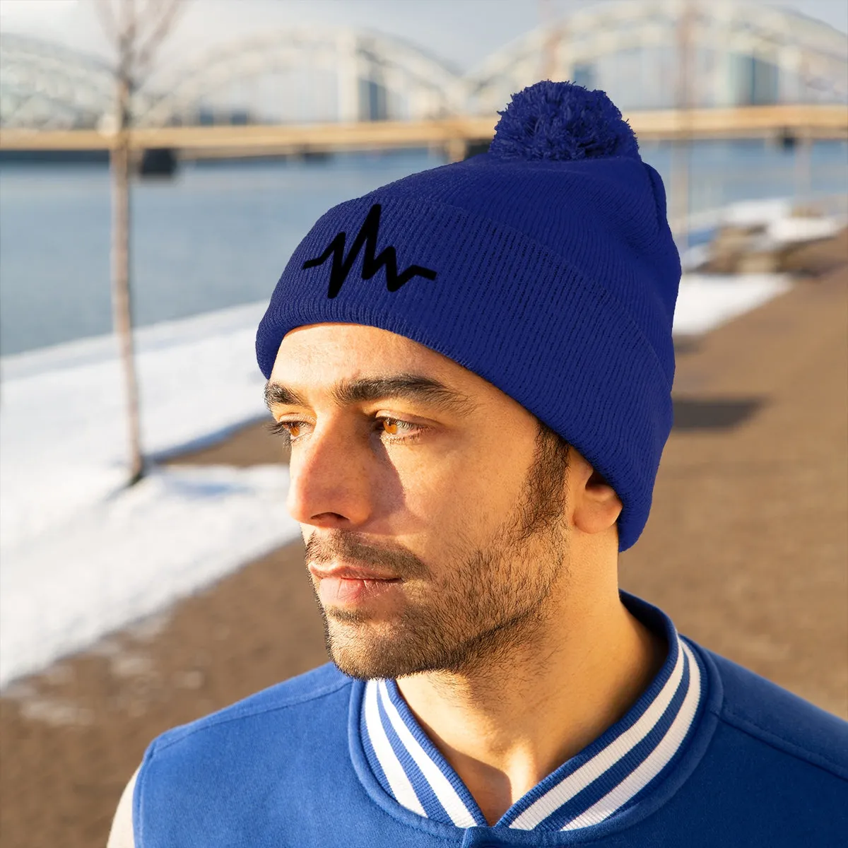 Official MAXLIFE Pom Pom Beanie